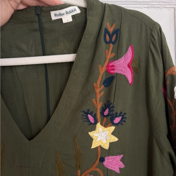 Roller Rabbit Embroidered Dress - Picture 2 of 6